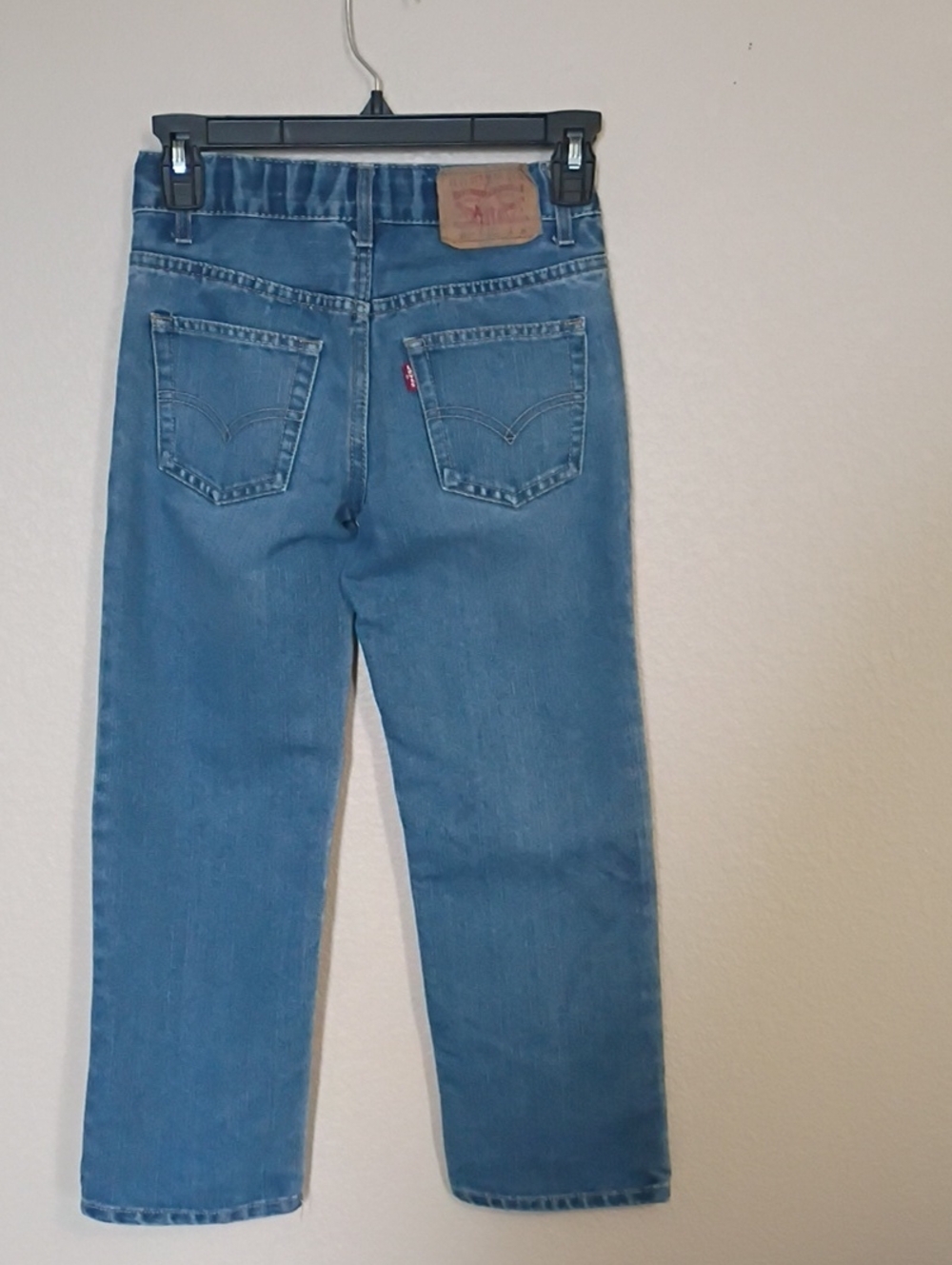 Levi's Classic Light Blue Straight Jeans for Boys - Picture 2 of 4